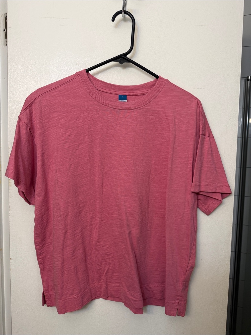 Old Navy Short Sleeve Crewneck T-Shirt in Dusty Rose